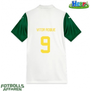 Palmeiras Vitor Roque #9 Bortatröja 2025-26 Kortärmad